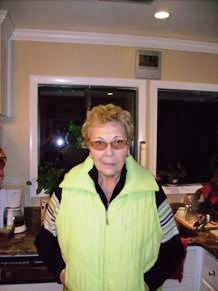 Grandma in her new vest in MI!